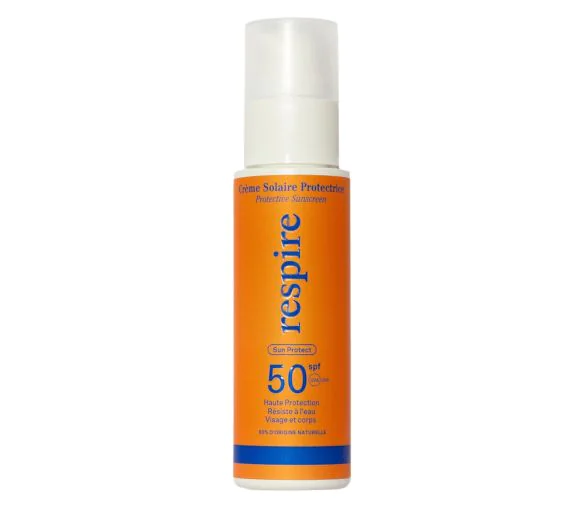 Crème solaire protectrice SPF 50 Respire - spray de 100ml