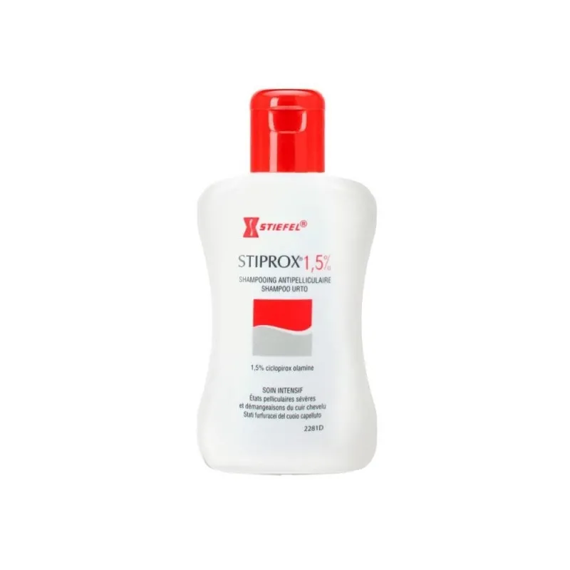 Stiefel Stiprox 1,5% Shampooing Antipelliculaire Soin Intensif...
