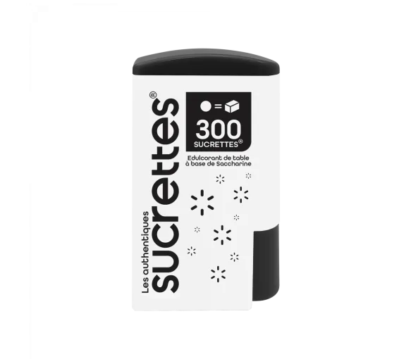 Les sucrettes authentiques 12,5 mg de saccharine - 300 sucrettes