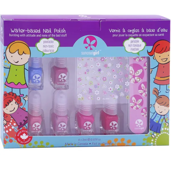 SUNCOATGIRL 6 VERNIS A ONGLES COFFRET X2ML