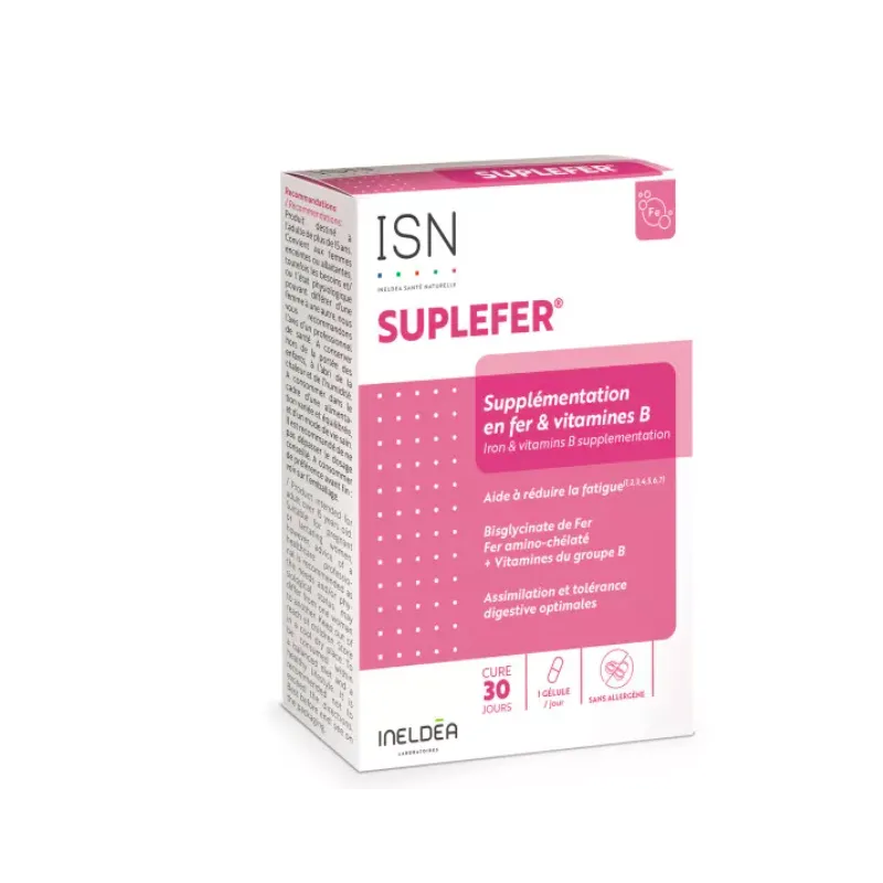 Achat SUPLEFER Fer haute qualité (30Gel) de Ineldea au meilleur prix