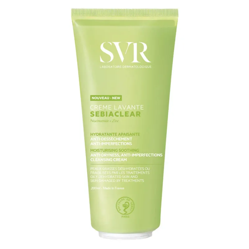 SVR Sebiaclear crème lavante 200ml - MyHappyPara