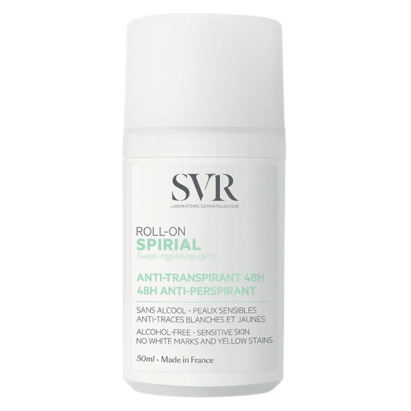 SVR Spirial Roll-On déodorant anti-transpirant 48h 50ml - MyHappyPara
