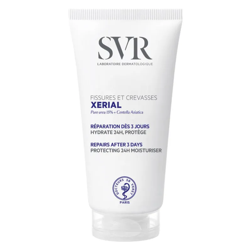 SVR Xerial Fissures et Crevasses crème pieds 50ml - MyHappyPara