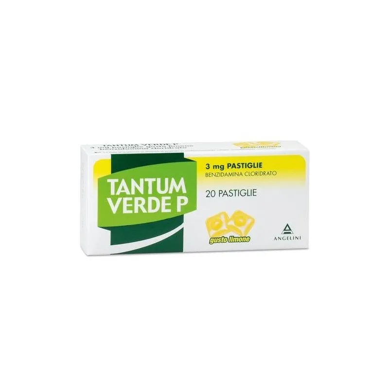Tantum Verde P 20 Comprimés 3 mg Citron