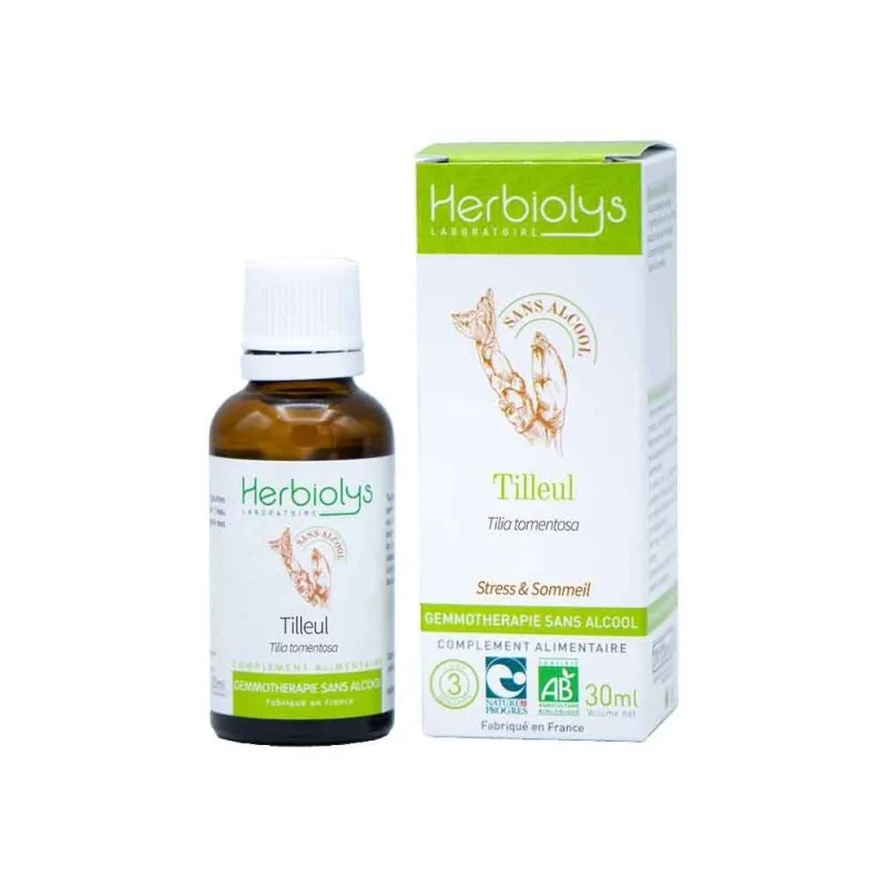 HERBIOLYS | Tilleul Bio Gemmothérapie sans alcool | Alpen Para