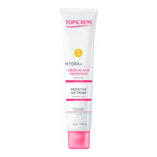 Labokapharma - Topicrem Hydra+ crème de jour protectrice SPF50 - 40ml