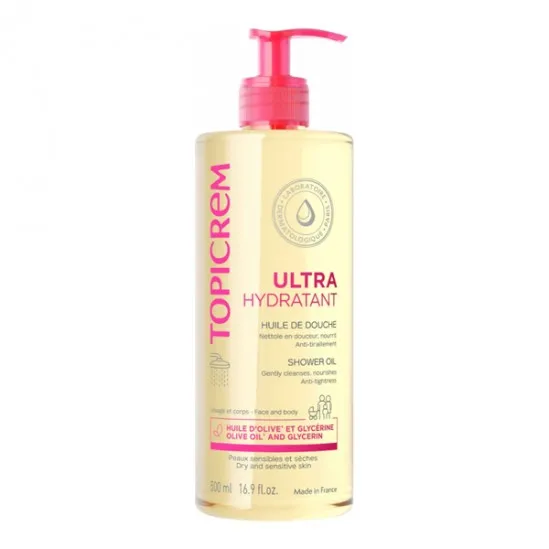 Labokapharma - Topicrem Ultra Hydratant huile de douche 500ml