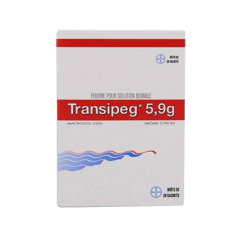 Transipeg 5,9G boîte de 20 sachets | Nom de la Pharmacie en variable