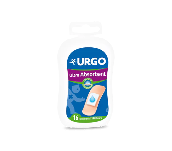 Pansement ultra absorbant Urgo - boîte de 16 pansements