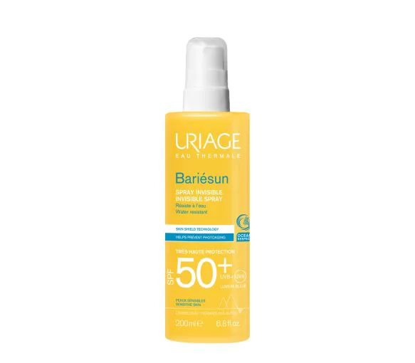 Bariésun spray invisible solaire visage et corps SPF 50+ Uriage - flacon de 200 ml