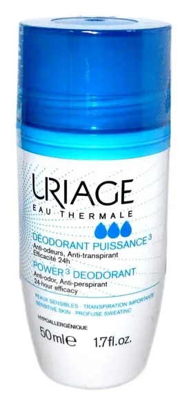 URIAGE DEODORANT BILLE PUISSANCE 3 50ML