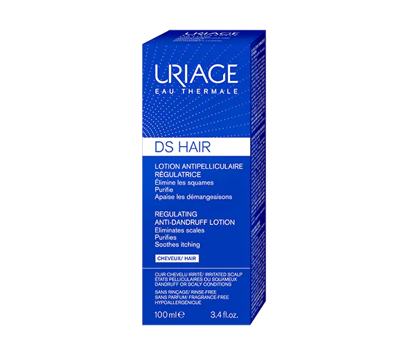DS HAIR Lotion antipelliculaire régulatrice Uriage - spray de 100ml