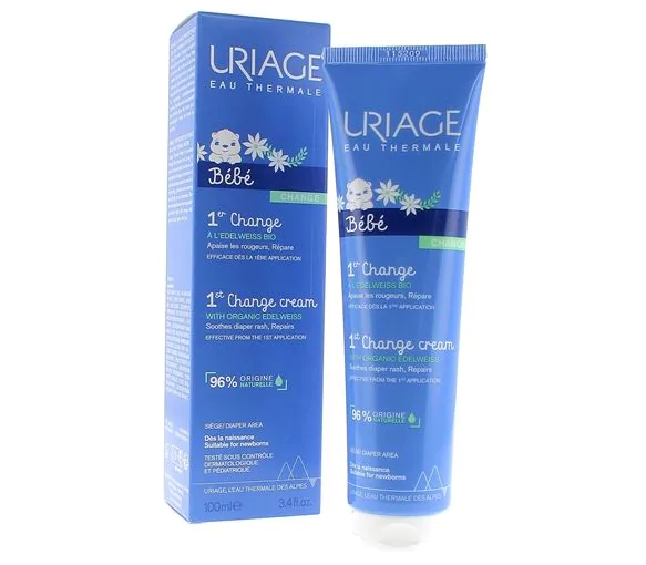 1er Change Bébé Prévention et soin des rougeurs du siège Uriage - tube de 100 ml