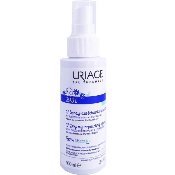 URIAGE BEBE SOIN 1ER SPRAY ASSECHANT REPARATEUR 100ML