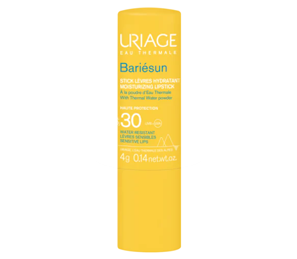 Bariésun Stick à lèvres solaire SPF 30 haute protection Uriage - stick de 4 g