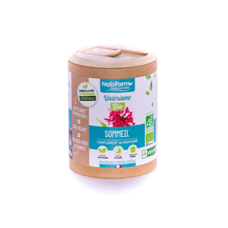 Achat Valériane Bio (90Gel) Nat&Form au meilleur prix sur AlpenPara.com
