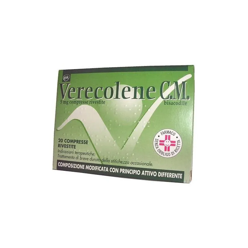 Verecolène CM 20 Comprimés Enrobés 5 mg