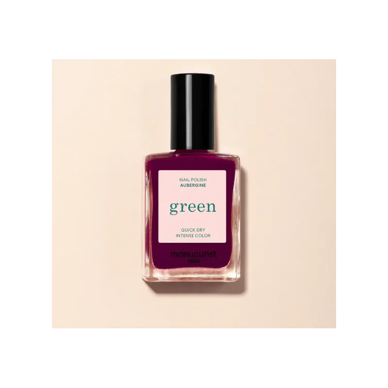 Achat Vernis à ongles GREEN Aubergine de Manucurist au meilleur prix