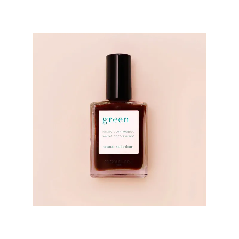MANUCURIST | Vernis GREEN Clove, naturel, made in France | Alpen Para