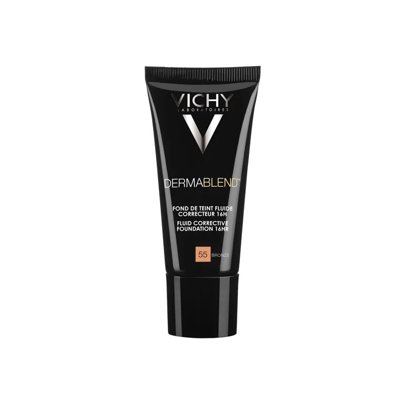 Vichy dermablend fond de teint fluide correcteur 55 bronze 30ml