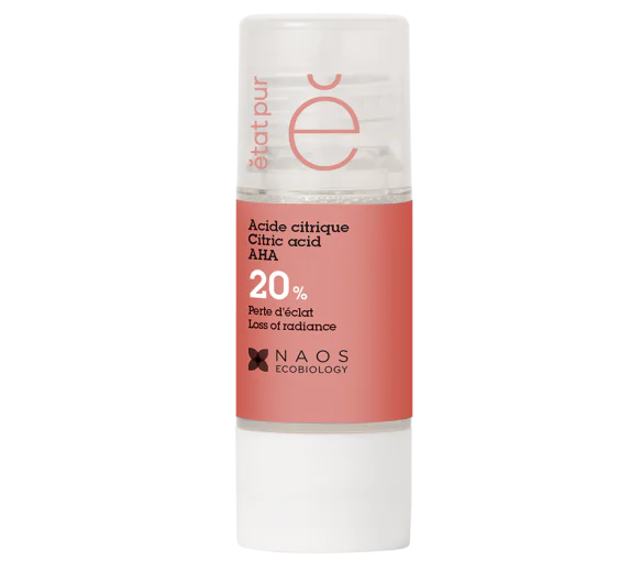 Acide citrique 26% perte d'éclat Etat Pur - flacon de 15ml