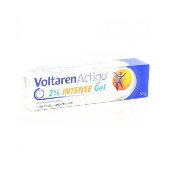Voltarenactigo 2 % Intense Gel Tube 30gr