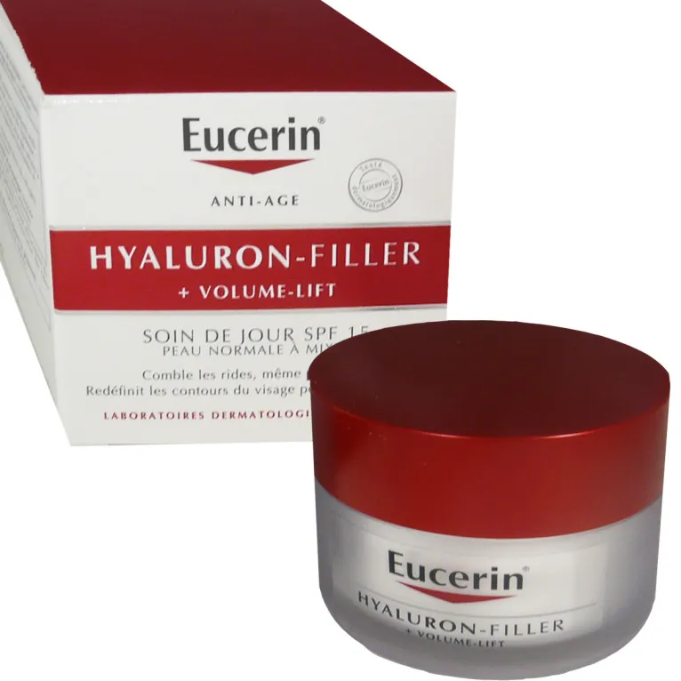 EUCERIN HYALURON-FILLER VOLUME LIFT JOUR SPF 15 50 ml PEAUX NORMALE