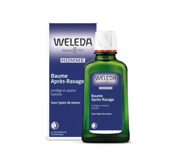 Baume après-rasage Weleda - flacon de 100 ml