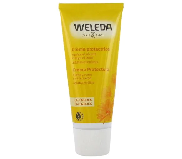 Crème protectrice au calendula bio Weleda - tube de 75 ml