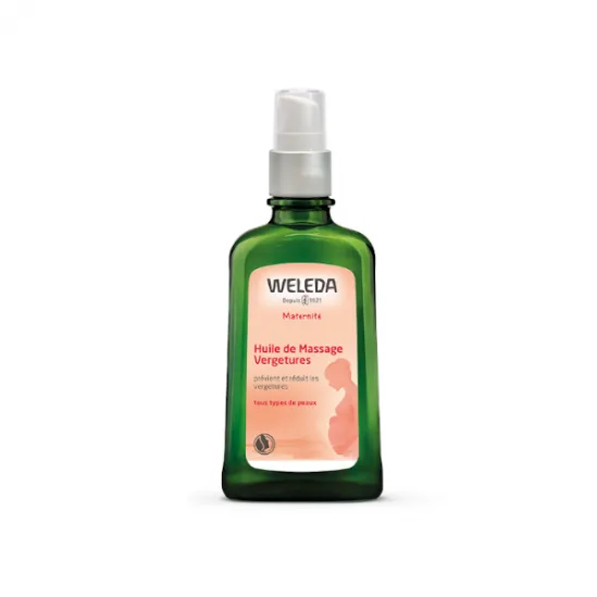 Weleda Huile de Massage Vergetures bio 100 ml