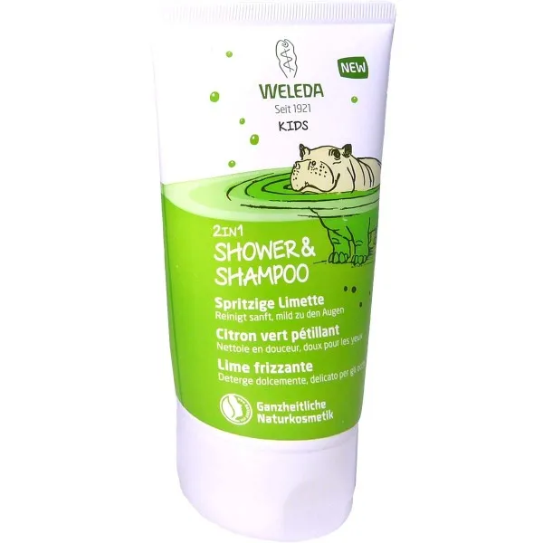 WELEDA KIDS 2 EN 1 SHAMPOOING ET GEL DOUCHE 150ML