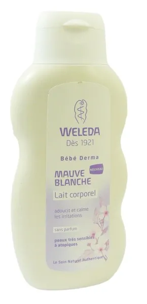 WELEDA BB DERMA MAUVE BLANCHE LAIT CORPOREL 200ML