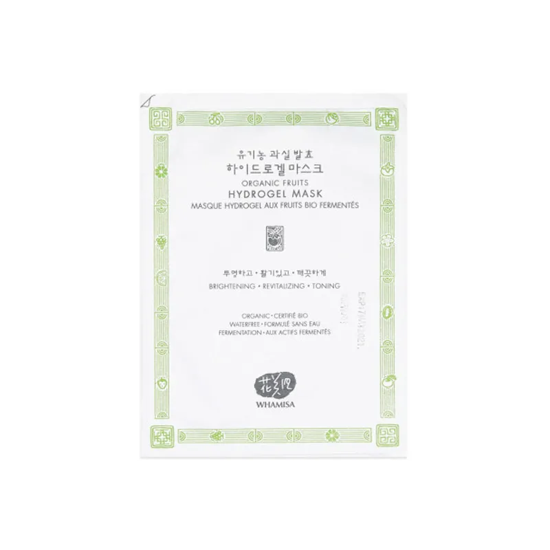 Whamisa masque hydrogel aux fruits bio fermentés 33gr