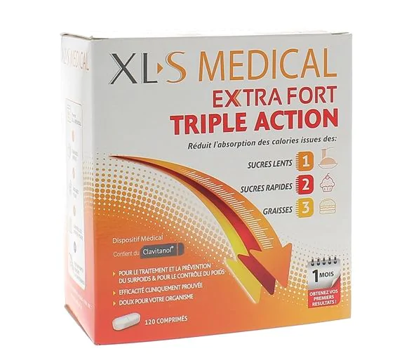 XLS médical extra fort - boite de 120 comprimés