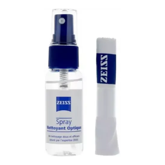 Zeiss spray nettoyant optique 30ml + tissu microfibre - MyHappyPara