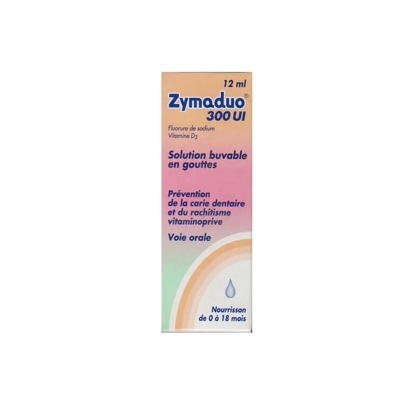 Zymaduo 300 UI solution buvable en gouttes 1 flacon de 12 ml avec...